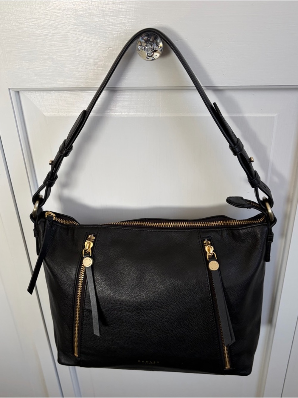 Radley London Black Leather Shoulder Bag